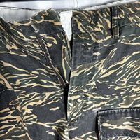 Original Vietnam Philippines fait tigre rayures camouflage veste et pantalon ensemble uniformes tactiques