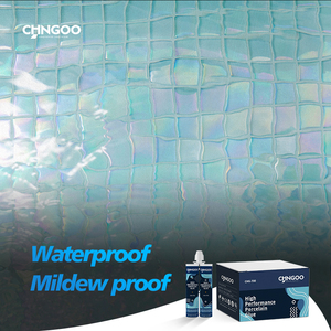 Chngoo Miễn Phí Mẫu Không Thấm Nước Long Lanh Màu Bóng Kết Thúc Gốm Gạch Vữa Epoxy Dính Chất bịt kín Với Bụi Bẩn-Kháng - Product Image 2