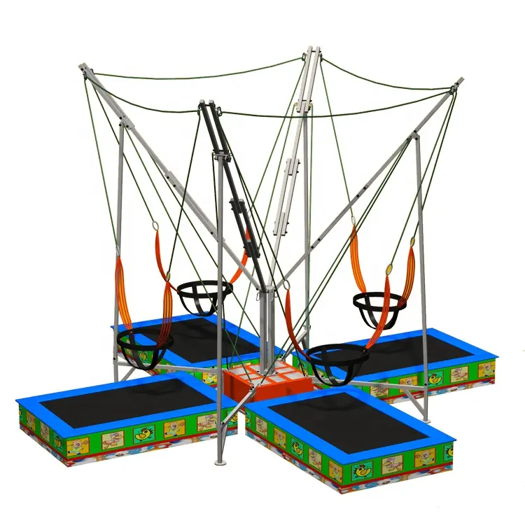 Grande promotion jeux de parc d'attractions jeu de saut à l'élastique/jeu de saut pour enfants à vendre