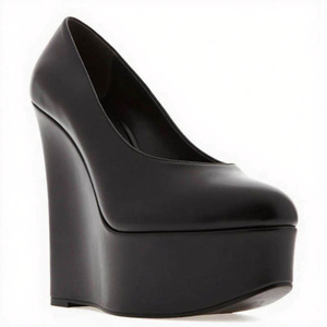 XINZI RAIN Logo personalizzato <span class=keywords><strong>scarpe</strong></span> <span class=keywords><strong>con</strong></span> <span class=keywords><strong>tacco</strong></span> da <span class=keywords><strong>donna</strong></span> taglia <span class=keywords><strong>43</strong></span> punta a punta in pelle nera tacchi <span class=keywords><strong>con</strong></span> zeppa <span class=keywords><strong>con</strong></span> plateau da <span class=keywords><strong>donna</strong></span> - Product Image 1