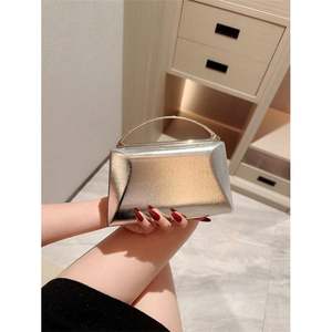 Bolso de Mano Clásico con Decoración de Perlas, Mini Bolso de Noche para Banquetes Formales, para Bodas, Fiestas, Graduaciones, Cenas - Product Image 5