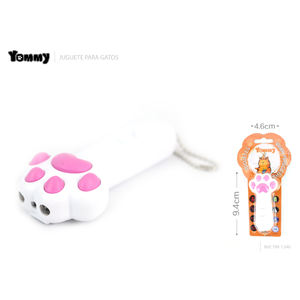 Juguete para Gatos Yommy, Varita con Forma de Pata de 9.4cm, Juguete Interactivo para Mascotas - Product Image 1