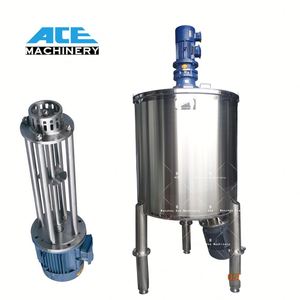 Máquina Emulsionadora de 200L de Capacidad |   Mezclador al Vacío para la Elaboración de Cremas/Lociones/Géis Cosméticos |   Acero Inoxidable 316L con Control PLC - Product Image 4