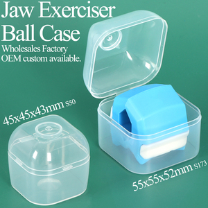 SUNSHING Wholesale Jaw Exercise Ball Case Facial Muscle <b>Trainer</b> <b>Storage</b> <b>Box</b> Jawline Shaper Container Jaw Toner Protective Case - Product Image 1