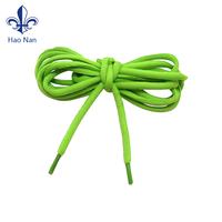 Lacets ronds en polyester colorés en gros, lacets en corde personnalisés avec embouts en plastique, logo personnalisé