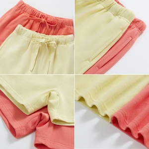 Oem Sweat unisexe en coton éponge français imprimé bouffant Vêtements pour enfants Vêtements d'été vierges pour garçons en vrac Vêtements personnalisés en gros Shorts pour enfants - Product Image 5