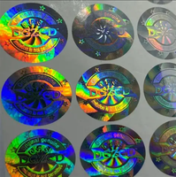 Étiquettes holographiques anti-effraction, résistantes à l'eau, durables, à gratter, avec code QR laser pour usage général et nettoyant pour vitres