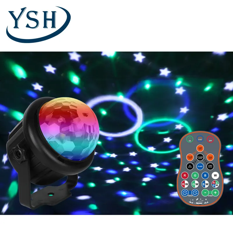 YSH mini party lighting decoration star projector dance lights cloud lamp led disco night club bed starry sky music led light