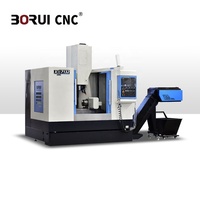 XH7132 CNC fraiseuse 1300*320*600mm voyage, broche BT40, 16 outils ATC pour pièces aérospatiales de moule