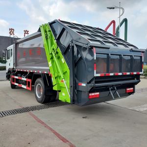 Уплотнительная машина большого размера для уборки мусора, с обратной загрузкой, мусороуборочная машина для уборки отходов - Product Image 2