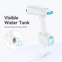 Défroisseur Vapeur Électrique Portable Mini pour Vêtements, Fer à Repasser à Main avec Aspiration par Adsorption, Lisseur de Tissus, Idéal Voyage, Anti-Plis