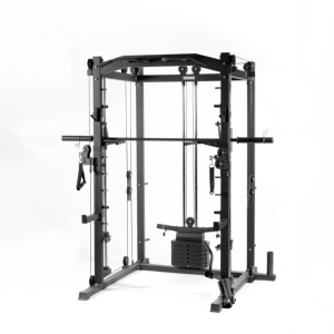 Máquina Smith de Fitness, Metálica, de Uso Comercial, Unisex, <span class=keywords><strong>Multifuncional</strong></span>, para <span class=keywords><strong>Entrenamiento</strong></span> de Fuerza Integral, Marca Personalizada 1 1 - Product Image 1