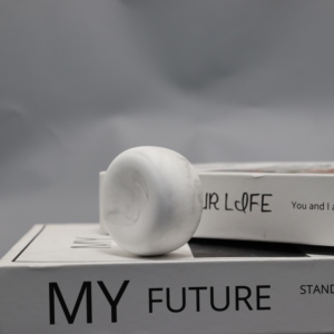 עיצוב עניבה חדש צבע ארומתרפיה אבן קישוט בושם בושם חיוני שמן מפזר אבן - Product Image 4