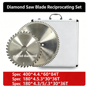 Hoja de sierra de diamante YUFU Kunlun de grado industrial soldada con láser y prensada en caliente para corte en sierras de mesa y sierras de panel para carpintería - Product Image 5