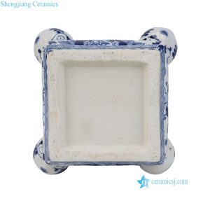 ¡Venta al por mayor! Pagoda de tulipiere de porcelana hermosa, para decoración del hogar, hotel, templo o centro de mesa de eventos, venta al por mayor de La RZSI69-A-B-C - Product Image 6