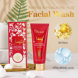 Retinol y ácido hialurónico, lavado <span class=keywords><strong>facial</strong></span>, limpieza profunda simple, nutre, ilumina, calmante, lavado de cara, limpiador <span class=keywords><strong>facial</strong></span> a granel - Product Image 4