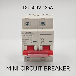 สวิตช์เบรกเกอร์ทองแดง MCB <span class=keywords><strong>DC</strong></span> 600v 10ka 80-125A 2 ขั้ว จัดส่งรวดเร็ว พร้อมใบรับรอง CE ผลิตจากวัสดุ PA66 - Product Image 3