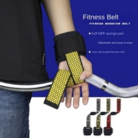 Bandas de asistencia unisex transfronterizas para peso muerto, correas de fuerza para muñecas para dominadas, vendas de muñeca, equipo para press de banca y tracción de espalda, para barra única