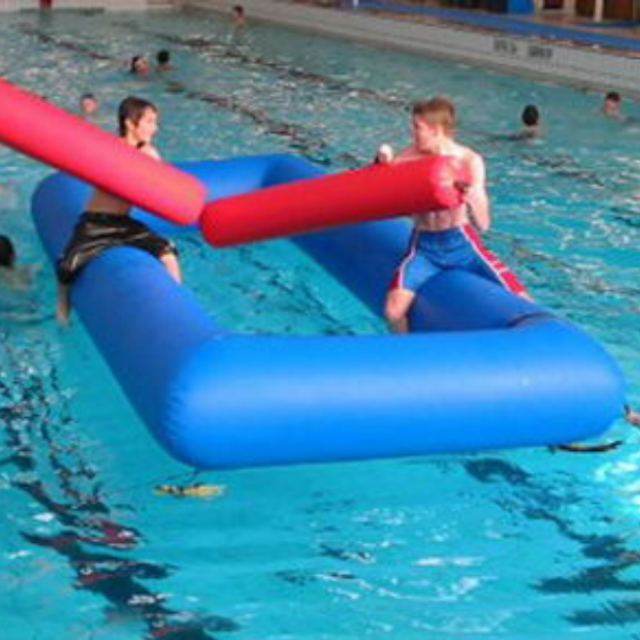 Pool Noodle H-Style 4Pcs Inflatable Pool Battle Log Rafts Games