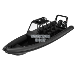 <span class=keywords><strong>Bateau</strong></span> semi-rigide Orca Hypalon de 8,6 m/28 pieds pour le transport de passagers en mer, tourisme, avec cabine en aluminium - Product Image 5