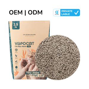 Arena para Gatos de Tofu Premium, Libre de Polvo, con Fórmula de Materiales Naturales para un Entorno Interior Limpio para Mascotas - Product Image 1