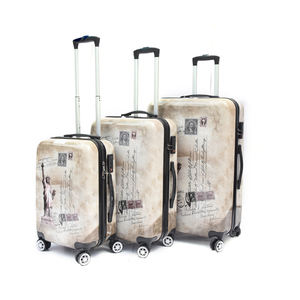 กระเป๋าเดินทางแบบแข็งพิมพ์ลาย PC ชุด 3 ชิ้น ดีไซน์สีสันสดใส วัสดุ ABS PC - Product Image 6