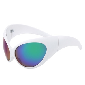 Nueva Tendencia en Gafas de Sol de Lujo Futuristas con Protección UV400, Estilo PC Oversized, Logotipo Personalizado, Venta al Por Mayor - Product Image 6
