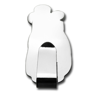 Porte-clips à visière en alliage de zinc avec logo personnalisé, clips magnétiques pour marqueur de balle de golf - Product Image 3