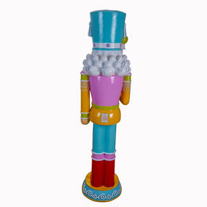 Custom <strong>Life</strong>-<strong>Size</strong> Christmas <strong>Nutcracker</strong> Soldier Decoration Fashionable LED Lights Fast Delivery for Holiday Decorations - Product Image 3