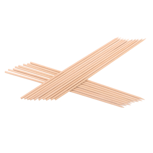 Ngoài trời thả 240*3.7mm <span class=keywords><strong>birchwood</strong></span> xiên, BBQ xiên - Product Image 4