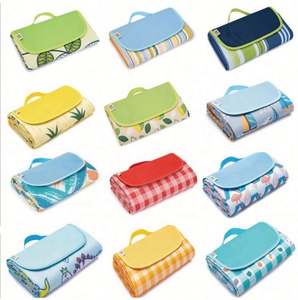 En Stock: Tapete de Camping Ecológico de Tela Oxford de PVC, Impermeable, Plegable, Resistente a la Humedad, Manta de Picnic para Playa y Parque - Product Image 6