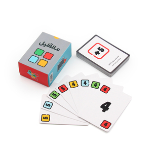 Juego de cartas de PVC para niños, juego de cartas de embalaje personalizado, tarjetas flash educativas para niños - Product Image 6