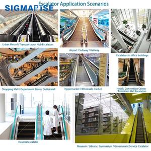 Pabrik SIGMARISE 30 °   35 °   Eskalator Komersial Dalam Ruangan untuk Pusat Perbelanjaan 3 6 <span class=keywords><strong>m</strong></span> Ketinggian Standar Frekuensi Lift Harga Eskalator - Product Image 5
