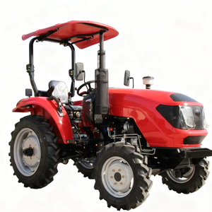 Tracteur 4x4 de 100 CV avec châssis de sécurité et navette 8+8 pour les champs de coton - Product Image 5