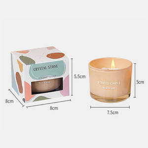 ODIS - Juego de Velas Aromáticas de Soja con Aroma a Rosas, 8 oz, 250 g, de Larga Duración, en Frasco de Vidrio, con Logotipo Personalizado al por Mayor, para Hoteles, Regalo de Lujo - Product Image 2