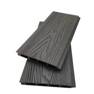 Clôture et portail en <span class=keywords><strong>bois</strong></span> composite double face 3D grain <span class=keywords><strong>de</strong></span> <span class=keywords><strong>bois</strong></span> WPC pour l'<span class=keywords><strong>extérieur</strong></span> - Product Image 3