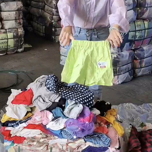 Quần áo trẻ em cũ chất lượng cao, hàng hè, kiện hàng, đầm đã qua sử dụng, chất liệu polyester thoải mái, giá rẻ, sạch sẽ, nhiều màu sắc, MOQ 45kg - Product Image 1