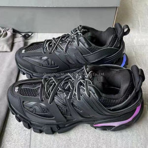 2025 Factory Wholesale LED Series Running Sports Shoes Track 3.0 LED <b>Retro</b> Walking Style Designer Casual Shoes - Product Image 3