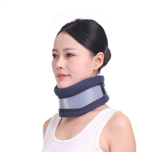 Penjepit leher kerah serviks busa, untuk bantuan tekanan pertolongan kesehatan untuk nyeri leher dan penopang tidur - Product Image 1