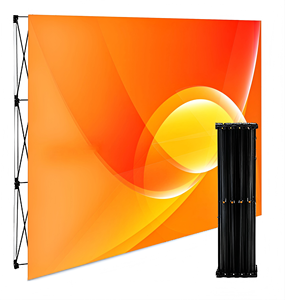 Exhibidores Portátiles con Gráficos Personalizados para Ferias Comerciales y Eventos, Soporte para Pancartas y Estructuras de Exhibición - Product Image 6