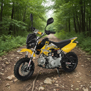 Motocyclette semi-automatique <span class=keywords><strong>50CC</strong></span> pour enfants, démarrage au kick, mini <span class=keywords><strong>moto</strong></span> tout-terrain - Product Image 1