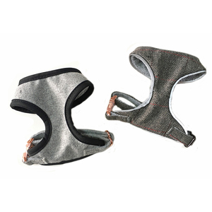 Tweed Step-In Dog <span class=keywords><strong>Harness</strong></span> Anjing Kucing Anak Anjing Rompi <span class=keywords><strong>Harness</strong></span> untuk Anjing Kecil Sedang - Product Image 3