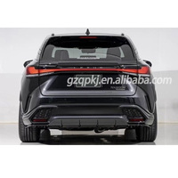 Kit carrosserie en fibre de carbone Aimgan amélioré pour Lexus RX350/RX500 : lèvre avant, jupes latérales, lèvre arrière, diffuseur, spoiler – Kit carrosserie RX500