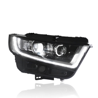 Ensemble de phares LED modifiés haute performance avec feux de jour (DRL) et lentille de projecteur pour Ford Edge 2015-2018