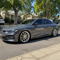 Jantes en alliage forgé personnalisées 1 pièce Hyper Silver poli 10 branches 18 19 20 21 pouces 5x112 5x120 5x114.3 pour Audi S5 RS5 A5