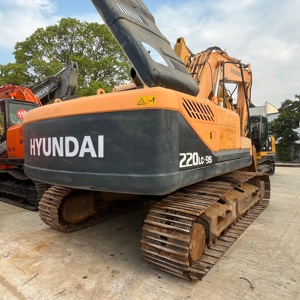 Original 20 Ton Second-hand Hyundai 220-9S Crawler Excavator Digger Used Hyundai 220 220lc-9 220lc-9s Excavator with 80cm <b>Track</b> - Product Image 3
