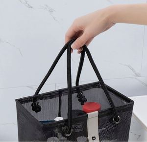 Large Mesh <b>Bath</b> Storage Basket Handheld Waterproof Shower Bag with Quick-Dry Function for Bathroom Gym Promotion Gift - Product Image 3