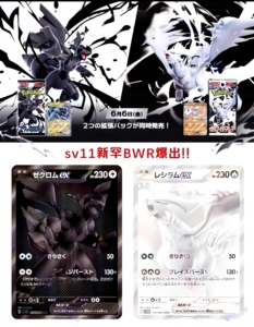 Coffret de cartes à collectionner Pokémon TCG SV11w Violet Mirage, cartes rares, 100% authentiques, fabriquées au Japon, papier 15x10x5cm, à partir de 14 ans - Product Image 4