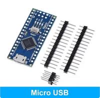 Placa de Desarrollo Nano V3.0 de Fábrica GGDX con Chip CH340, Compatible con Atmega328P, Paquete SMD para Sistema Operativo Linux e IDE