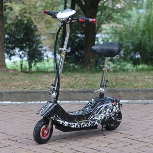 Deportes y Entretenimiento BD008 Little Dolphin Scooter Eléctrico Plegable de 2 Ruedas, Scooter Eléctrico Portátil con Asiento para Niños y Cesta - Product Image 1